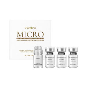 Premium Facial Serum Set Hydrating Anti-Aging Serum with Salmon DNA Microneedle Technology Skin Rejuvenation Treatment