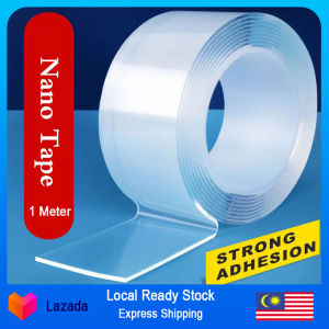 AVI Multipurpose Double Sided Nano Tape Fix Carpet Traceless Washable Adhesive Tape for Home and Office