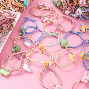 Combo 10 dây thun buộc tóc icon cực xinh đáng yêu dây thun buộc tóc nữ chất liệu cao su nhiều màu phong cách hàn quốc cột tóc nữ cột tóc cho bé gái