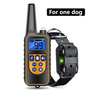 1000m Anti-bark Collar For Dogs Electric Collar Remote Control Dog Training Collar Waterproof Beep Vibration Bark Stop