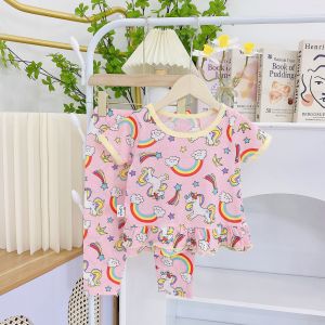 JanElla’s PANTS / PAJAMA SET (6 months to 6 Years Old) SLEEPWEAR TERNO for KIDS GIRLS 100% Cotton Made in Vietnam