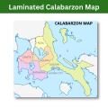 Laminated Calabarzon Map, Flags of the World, World Map, Philippine Map, NCR Map, National Capital Region Map, Periodic Table, Periodic Table of Elements Educational Charts. 