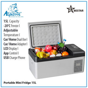 [SG Best Seller]Mini Portable Fridge Refrigerator 15L/22L/25L/30L/40L Alpicool Car Portable Fridge Refrigerator/ Home/ Car Dual Use