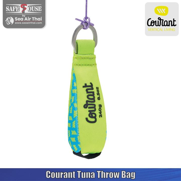 ถุงถ่วงโยนเชือก Courant Tuna Throw Bag สีเหลือง