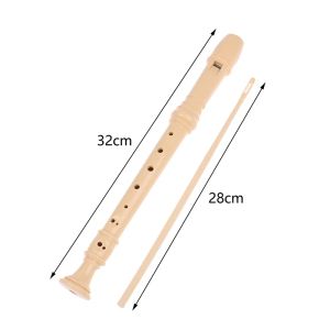 8 Hole Flute Students Holes Beginner Flute Children Primer Flute/Professional Sound Easy Adjustable ABS Non-Toxic