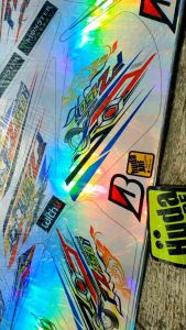 STRIPING HOLOGRAM NEW VIXION LIGHTING NVL 2013-2015 LIS STICKER DECAL VARIASI VIXION NEW LIGTING NVL 2013-2015