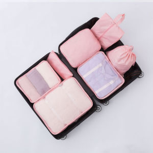 HAYYLIFE Travel Organiser 7 in 1-Tas Penyimpanan Tas Packing Dalam Koper Bahan Tahan Air HL-AEA951