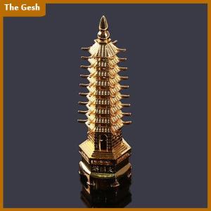 [The Gesh] Hợp kim kẽm phong thủy Tháp giáo dục cấp wen chang chùa đồ trang trí để bàn