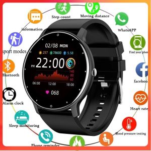 [NIU BI] Garmin Đồng Hồ Thông Minh Mới 2022 Cho Nữ Vòng Tay Thể Dục Thể Thao Màn Hình Cảm Ứng Toàn Bộ Đồng Hồ Nam Chống Nước IP67 Cho Nữ Jam Tangan Wanita Cho Android Ios + Hộp