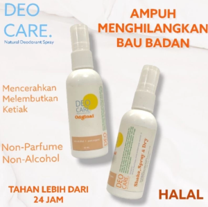 DEODORANT SPRAY TAWAS DEOCARE 100% ORIGINAL PENGHILANG BAU BADAN