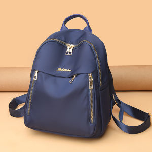 MC Trendy Outdoor Backpack for Womens Oxford Cloth Backpack Fashionable Travel Backpack Waterproof Bookbag for Womens