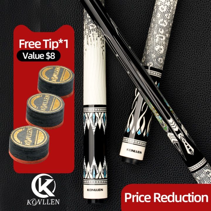 NEW KONLLEN ZOKUE Billiards Pool Cue 147cm Stick Tiger Everest Tip 10