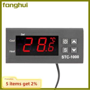 Fanghui NEW 12V/24V/110V/220V STC-1000 Digital Temperature Controller Thermostat w/NTC