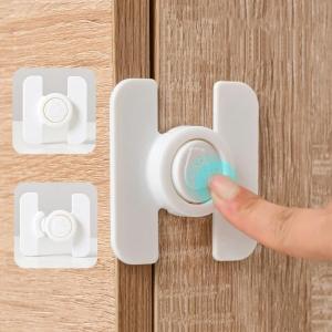 Baby Refrigerator Door Closer Safety Refrigerator Lock Cabinet Door Locker Buckle Home Kids Security Protection Baby Products