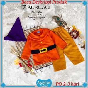 Kostum 7 Kurcaci Snow White Anak dan Dewasa | Baju Carnaval | Kostum Karnaval | Azzafran for Mommy