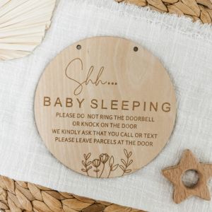 Custom Pregnancy Announcement Plaque | Personalised Baby Milestone Board | Newborn Photography Gifts