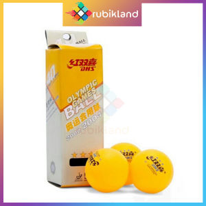 [Hộp 3 Quả] Banh Bóng Bàn DHS 3 Sao 40+ Chất Lượng Chuẩn Thi Đấu Ping Pong Phụ Kiện Thể Thao