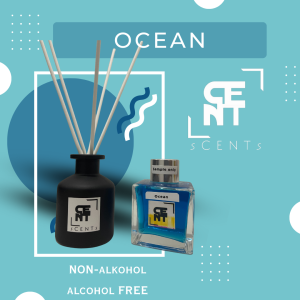 OCEAN - reed diffuser ruangan 50ml racikan tahan lama