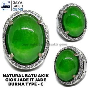 Natural Batu Akik Giok Burma Jade it Jade GBJ06