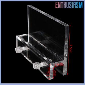【Enthusiasm】🌟🌟【Hot Sale】🎈 1pc Aquarium Clear Fish Tank LED Light Holder Lamp Fixtures Support Stand Decorations