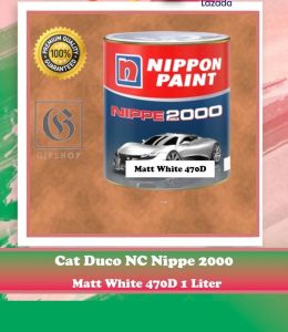 Cat Duco NC Nippe 2000 Matt White 470D 1 Liter