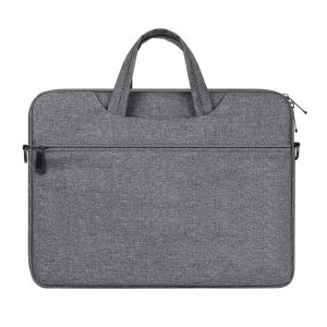 DUX DUCIS Laptop Shoulder Bag 15.5-16 inch Shockproof Full Protective Notebook Laptop Handbag with Front Pocket Briefcase Carrying Laptop Cover with Zipper of Lightweight，Plush Lining，Waterproof