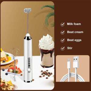 Alat Kocok Telur Elektrik Pengaduk Minuman Hand Mixer Mini 2 in 1 Pengocok Telur Whisk Milk Frother