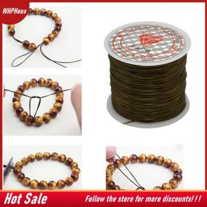 【COD】🔥🔥🔥 50M Strong Stretch Elastic Cord Wire rope Bracelet Necklace String Bead 0.5mm