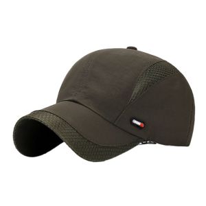 QIWANBA19 Ultra-Thin Mesh Baseball Cap Sun Protection Snapback Quick Dry Cap Breathable Golf Cap Sports Hat Female