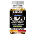 Pure Himalayan Shilajit for Men and Women 120 Capsules More Than Gummies, Resins Combined with Natural Ashwagandha Energy Health Kit Gold Curing Supplement Made in the USA. 
