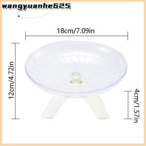 [WYH Store] 👗 Pet Hamster Flying Saucer Exercise Squirrel Wheel Hamster Mouse Running Disc Toy