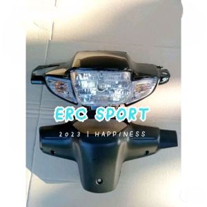 batok depan belakang supra x lama totok depan belakang + lampu refleltor honda supra x lama hitam
