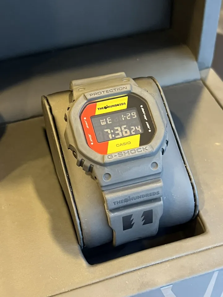 ORIGINAL LIMITED-EDITION G-SHOCK x The Hundreds DW-5600HDR-1ER