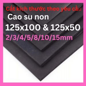 Xốp cao su non 1m25x1m 1m25x0.5m dày 2/3/5/7/10mm eva foam lót sàn gỗ sàn nhựa tiêu âm chống rυng lót bể cá