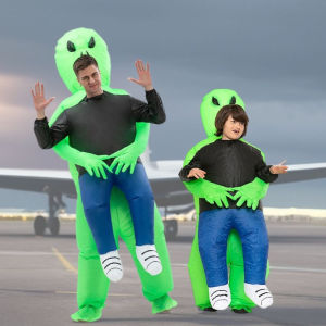 Inflatable Alien Costume for Adults - Halloween Inflatable Fun Cosplay Party Dress up Stage Show Holiday Gift Idea2026