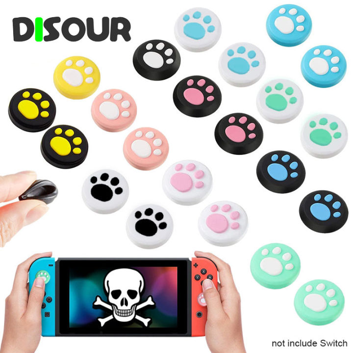 Switch Lite Switch Joy Con Stick Cover Buy Take 1】 DISOUR Cat Paw