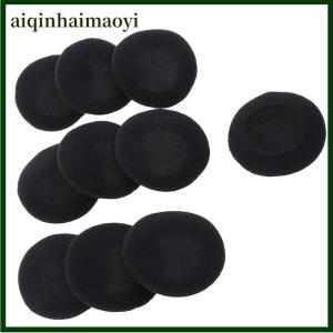 aiqinhaimaoyi 10pcs 5cm Replacement Ear Pad Earpads Sponge Soft Foam Cushion For PC131 PX100