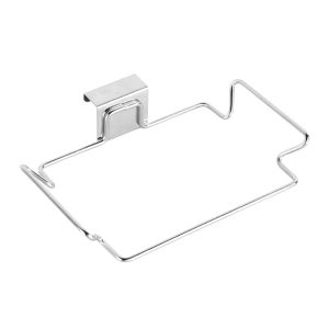 MOUSSE ประตูตู้ ครัว สแตนเลส ถังขยะ กระเช้าแขวน ชั้นวางถุงขยะ ที่ใส่ถุงขยะ ออแกไนเซอร์จัดเก็บ