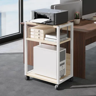 Uniono 2/3/4/5 Tier Slim Wooden Printer Table Side Table Work Table Desk CPU Stand Monitor Stand