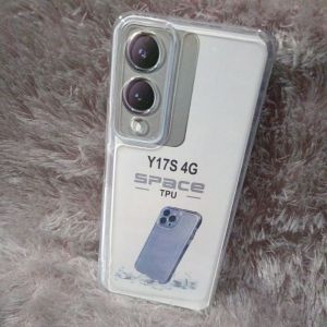 SoftCase Casing Vivo Y17S 4G 2023 Silikon Case Selikon Clear Bening Transparan TPU SPACE