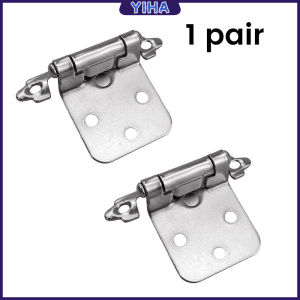 Yiha บานพับตู้ บานพับตู้ปิดอัตโนมัติ บานพับซ่อนพร้อมสกรู ติดตั้งง่าย Hinge