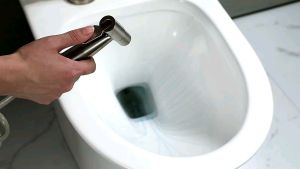 Stainless Steel 304 Hand Bidet Spray Gun Set Piping single cold for bathroom 5 years Warranty German Techology