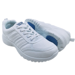 PALLAS JAZZ White Shoes Kasut Sekolah Putih Kasut Sport Putih Kasut Jogging Canvas Sport Shoes