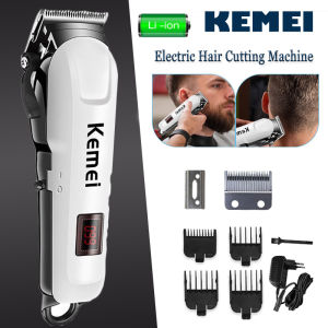 Kemei Rechargeable Hair Clipper for Men Professional Electric Razor KM-809A Shaving Machine Self-Shaving Shaver Hair Trimmer