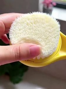Long-Handle Bath Brush Little yellow duck scrub back scrub back long handle soft bristle Practical Household Accessory for Daily Use Suitable for Kitchen Bathroom or Utility Areas
