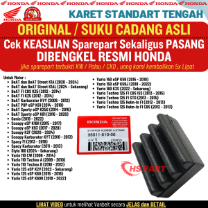 Karet Standar Tengah Beat Scoopy Spacy Vario 110 125 150 160 Stylo Genio Original Honda 100%