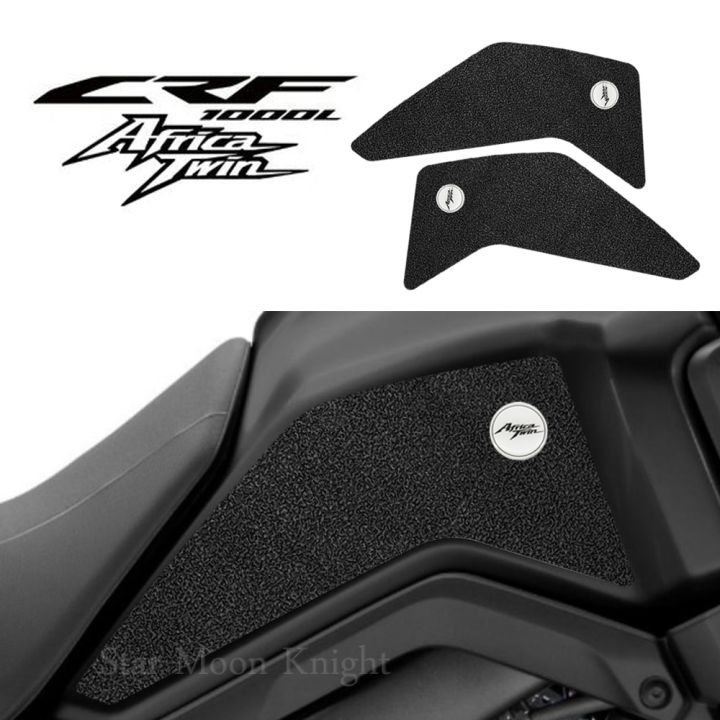 WAASE Fuel Tank Pad Sticker Decal Gas Knee Grip Traction For Honda