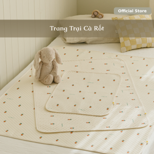 [Malang Honey] Tấm Lót Chống Thấm Chống Trượt/Thảm Chống Thấm organic cao cấp Hàn Quốc