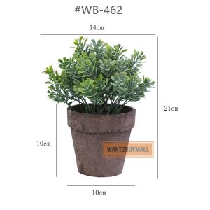 Artificial Flower Fake Deco Plant With Pot Pasu Bunga Pokok Sintetik Hiasan Rumah Viral Home Garden Decoration 仿真人造植物