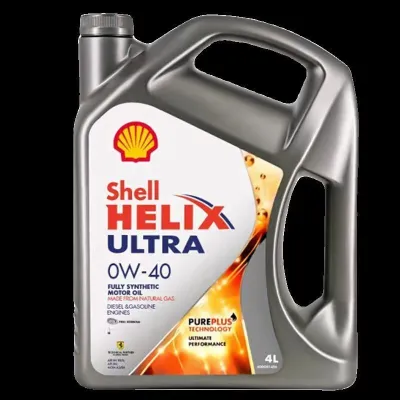 [Local Stock] Shell Helix Ultra 0W-40 Fully Synthetic Engine Oil 4L High Performance Car Lubricant